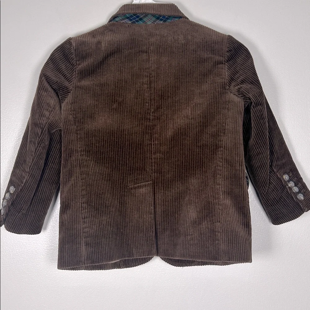 Vintage Ralph Lauren Kids Chocolate Corduroy Blazer